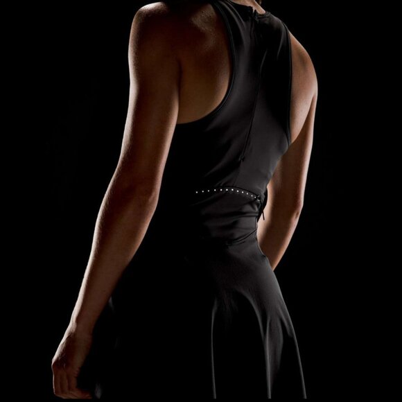 NEW Lululemon Size 8 Women's Nulux Running Dress 8" Romper Dress - Graphite Grey - Picture 4 of 6